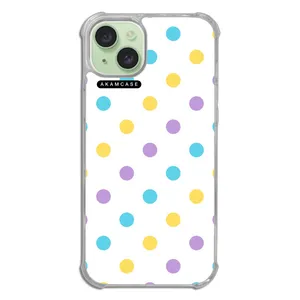 AKAM AMCWTA15PLUS-PASTEL PATTERN8 Cover For Apple iPhone 15 Plus
