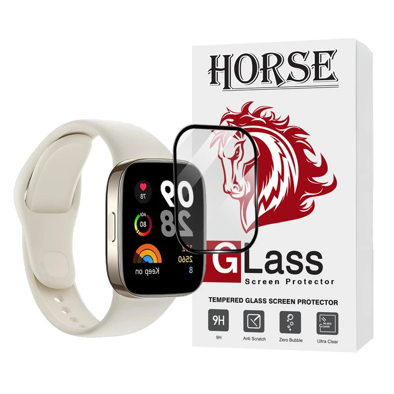   محافظ صفحه نمایش هورس مدل PMMWH مناسب برای ساعت هوشمند شیائومی Redmi Watch 3 Active