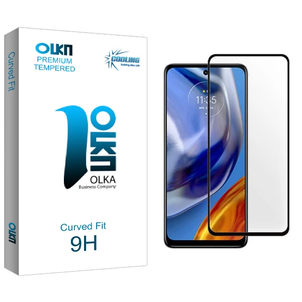 محافظ صفحه نمایش شیشه ای کولینگ مدل Olka مناسب برای گوشی موبایل موتورولا E32s