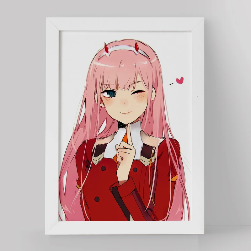 تابلو خندالو مدل زیروتو انیمه دارلینگ Darling کد 10509