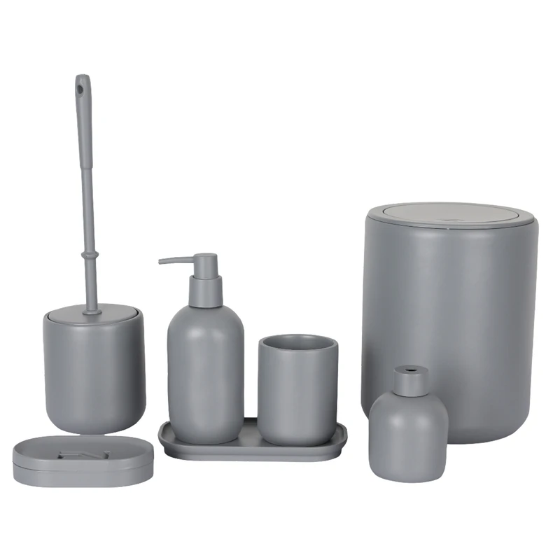 ست سرویس بهداشتی 7 پارچه دلفین مدل FN-722-gr