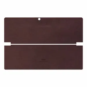 MAHOOT Matte-Dark-Brown-Leather Cover Sticker for Lenovo Miix 510 2016
