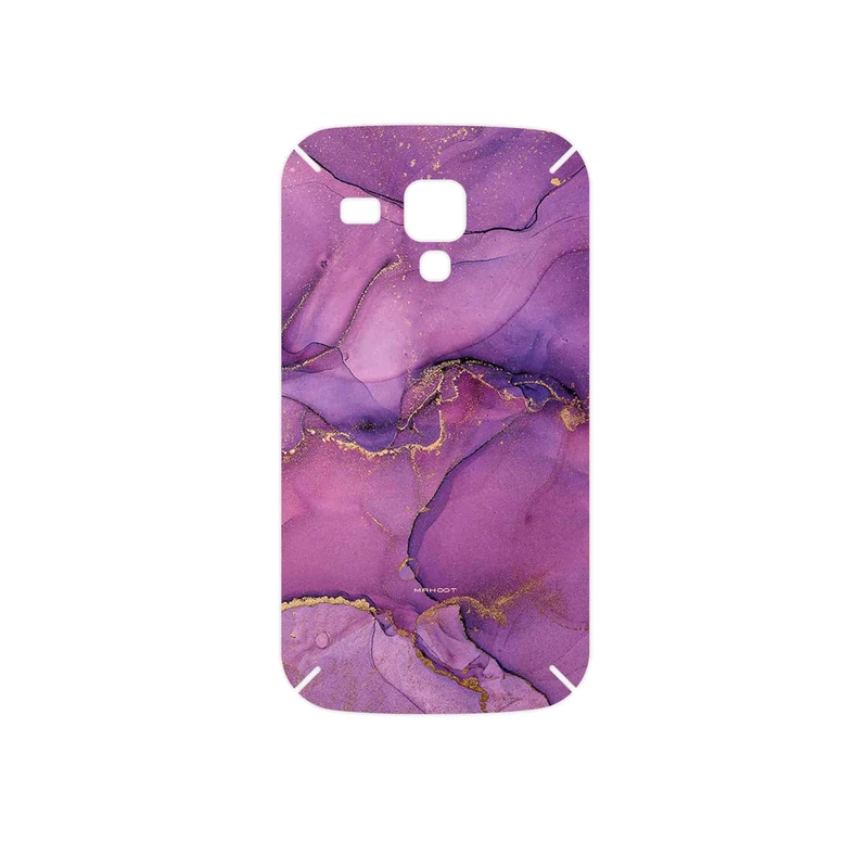 برچسب پوششی ماهوت مدل Purple Marble مناسب برای گوشی موبایل سامسونگ Galaxy S Duos GT S7562