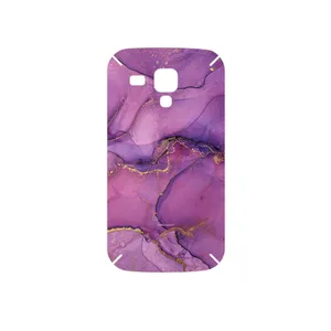 MAHOOT Purple Marble Cover Sticker for Samsung Galaxy S Duos GT S7562