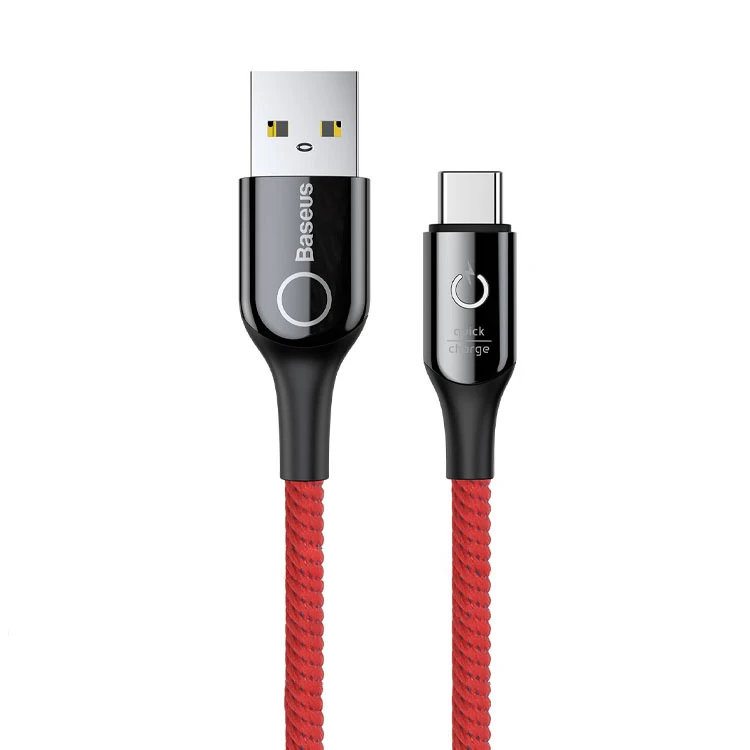 کابل تبدیل USB به USB-C بیسوس مدل CATCD طول 1 متر