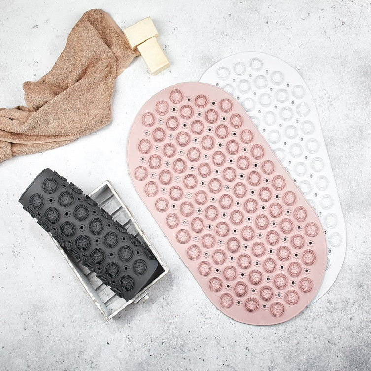 زیر پایی حمام رد رز مدل سیلیکونی ماساژوردار 69x37