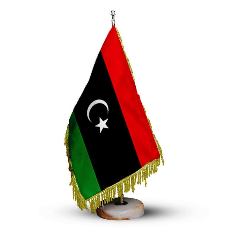 پرچم رومیزی مدل لیبی