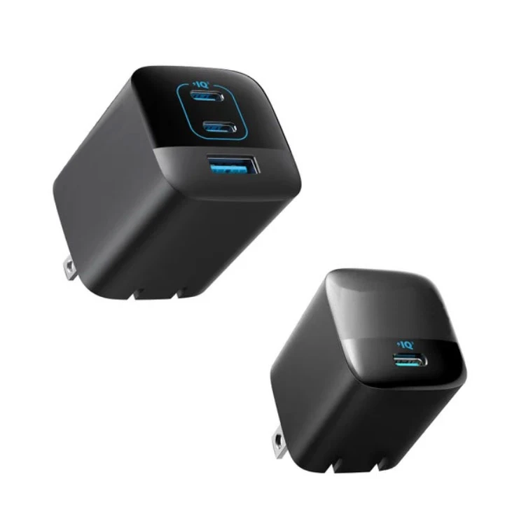 شارژر دیواری 67 وات 3 پورت مدل B2674 به همراه شارژر دیواری 30 وات