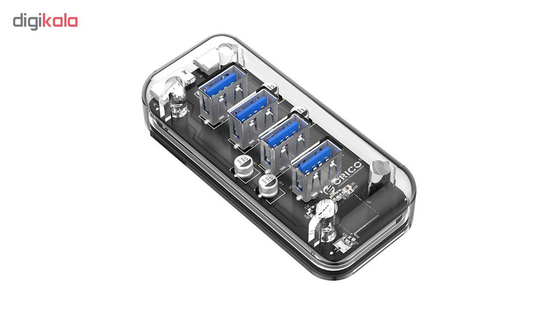 هاب 4 پورت USB 3.0 اوریکو مدل  F4U-U3