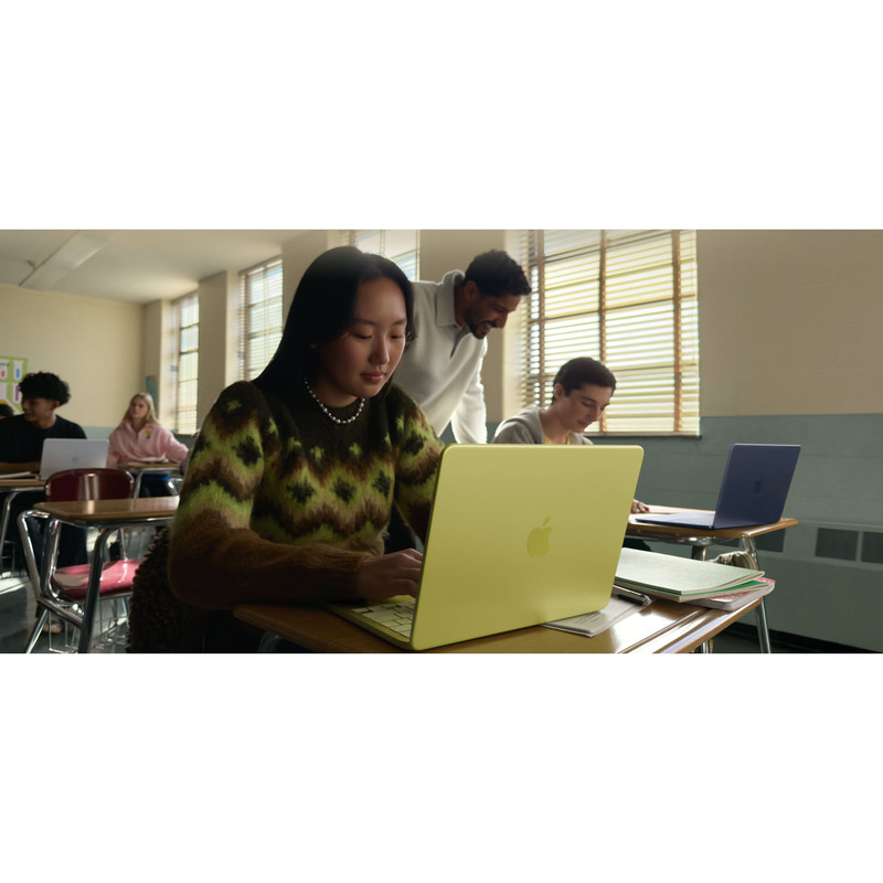 عکس لپ تاپ 13 اینچی اپل مدل MacBook Neo LLA-A18 Pro-8GB Ram-512GB SSD — زاویه و جزئیات 12