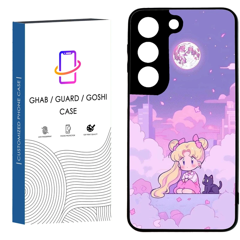 کاور قاب گارد گوشی طرح دخترانه کد 98 - tpu مناسب برای گوشی سامسونگ Galaxy S۲۱ FE