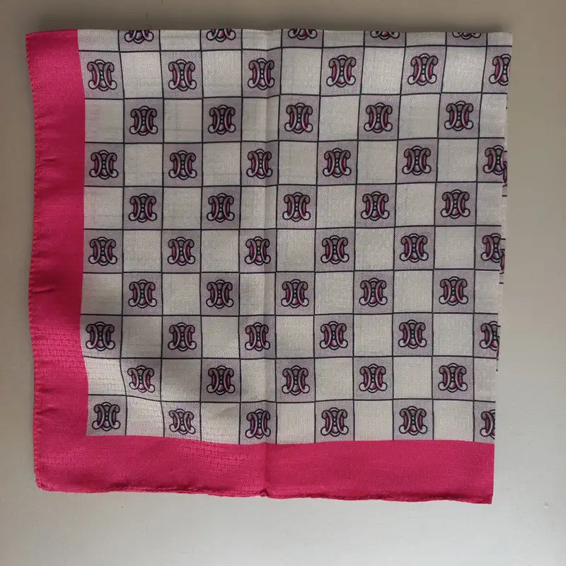 روسری زنانه مدل مینی نخی چهارخانه کد 72