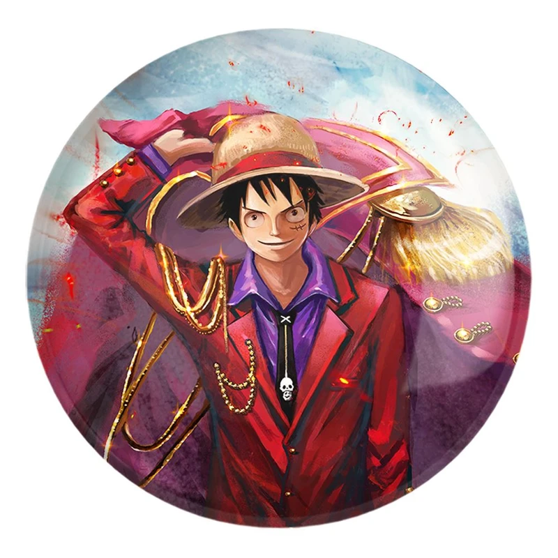 پیکسل خندالو طرح لوفی انیمه وان پیس One Piece کد 17236 مدل بزرگ