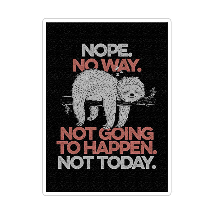 استیکر تزئینی موبایل و تبلت ماسا دیزاین مدل AS108 Sloths