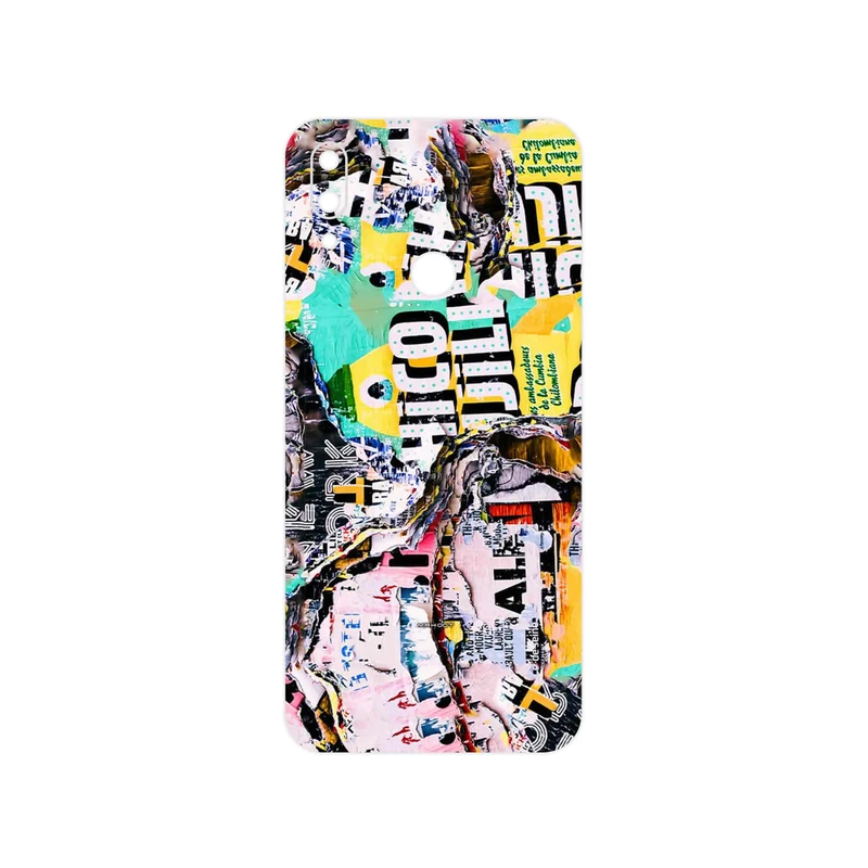 برچسب پوششی ماهوت مدل Collage of Teared Paper مناسب برای گوشی موبایل شیائومی Redmi Note 7