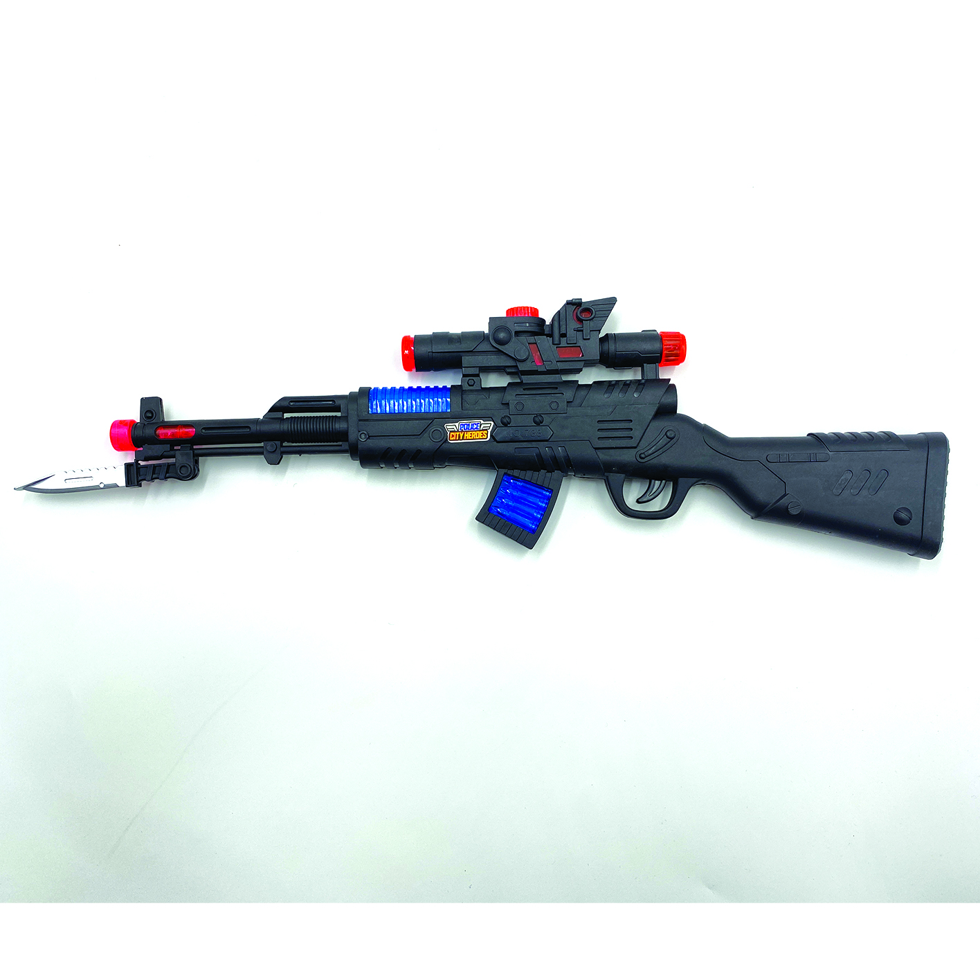 تفنگ بازی مدل موزیکال چراغدار