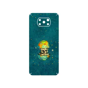 MAHOOT Collage of Earth Face Cover Sticker for Xiaomi Poco X3 NFC