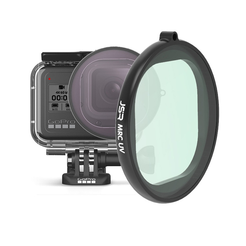 فیلتر لنز جی اس آر مدل DCA198 مناسب برای دوربین ورزشی گوپرو Hero 8