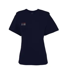 تی شرت آستین کوتاه زنانه بنیس مدل باشیلا رنگ سرمه ای