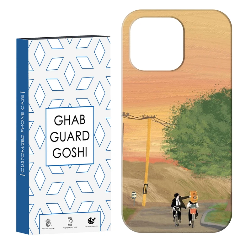 کاور قاب گارد گوشی طرح منظره کد Dimo-349 مناسب برای گوشی موبایل اپل IPHONE 16 PRO   