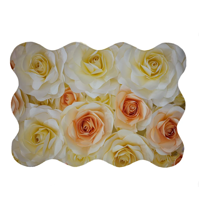 پادری مدل دالبر طرح رز کد 5593 سایز 80x110 سانتی متر 