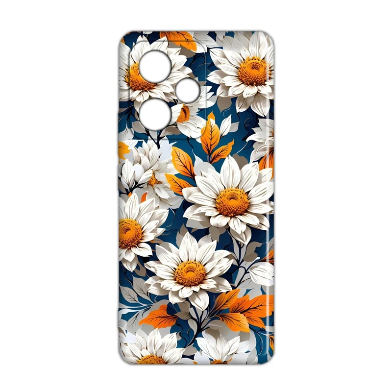 کاور مدل گل کد 329 مناسب برای گوشی موبایل شیائومی Redmi 13
