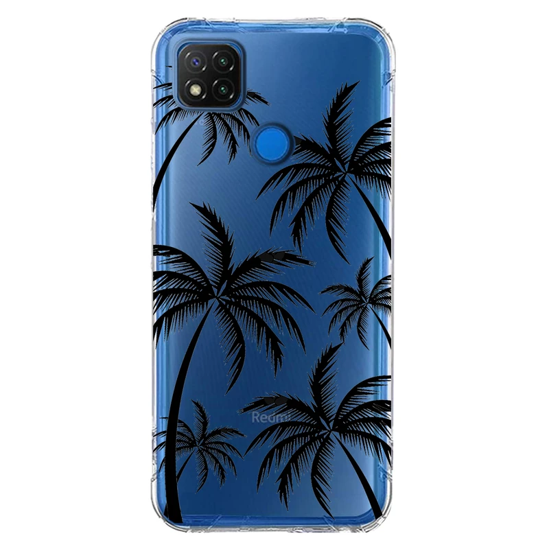 کاور مگافون طرح نخل مدل C52-B مناسب برای گوشی موبایل شیائومی Redmi 9C / 9C NFC