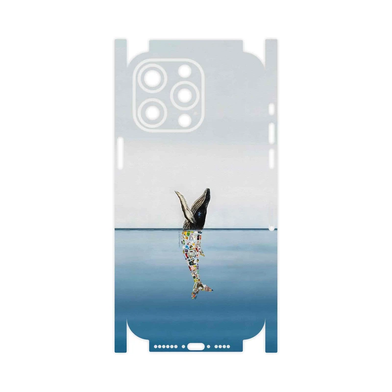 برچسب پوششی ماهوت مدل Collage of Sea Trash-FullSkin مناسب برای گوشی موبایل اپل iPhone 15 Pro Max
