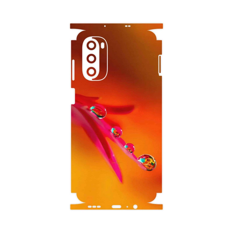 برچسب پوششی ماهوت مدل Plant dew-FullSkin مناسب برای گوشی موبایل موتورولا Moto G52
