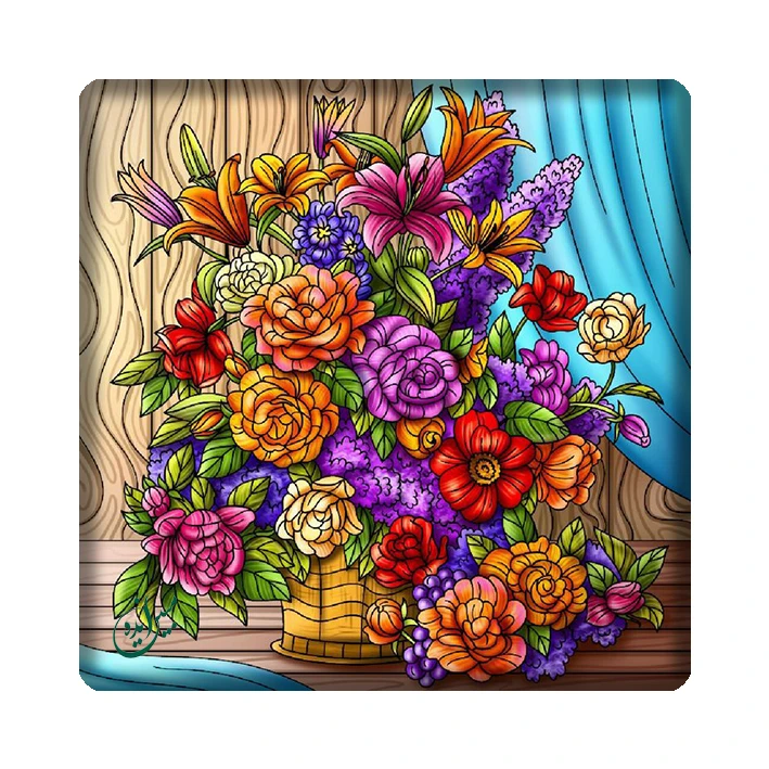 کاشی مبین ایده مدل گل kh10 کد 603