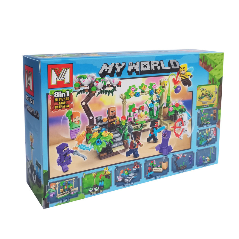 ساختنی 45 تکه مدل ماینکرافت کد 2212