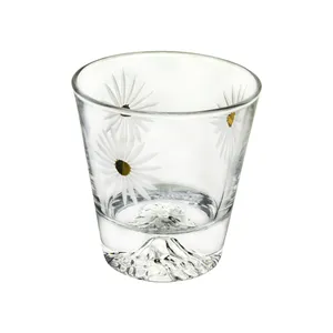 لیوان بلینک مکس مدل اورست طرح بابونه بسته 6 عددی