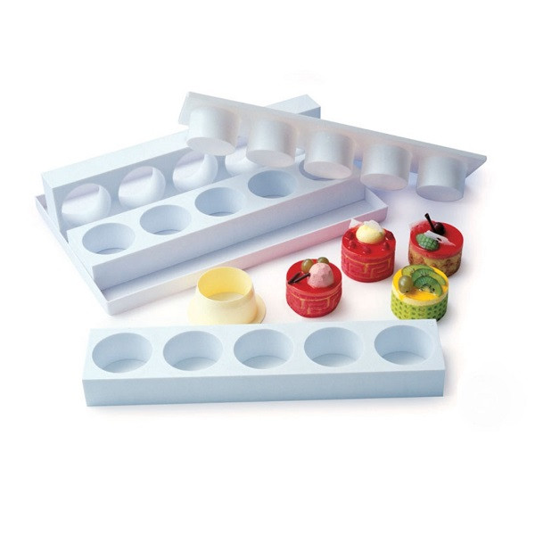 قالب کشویی کیک به گز مدل مونوپورشن دایره