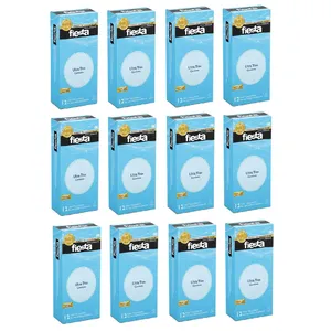 کاندوم فیستا مدل Ultra Thin مجموعه 12 عددی
