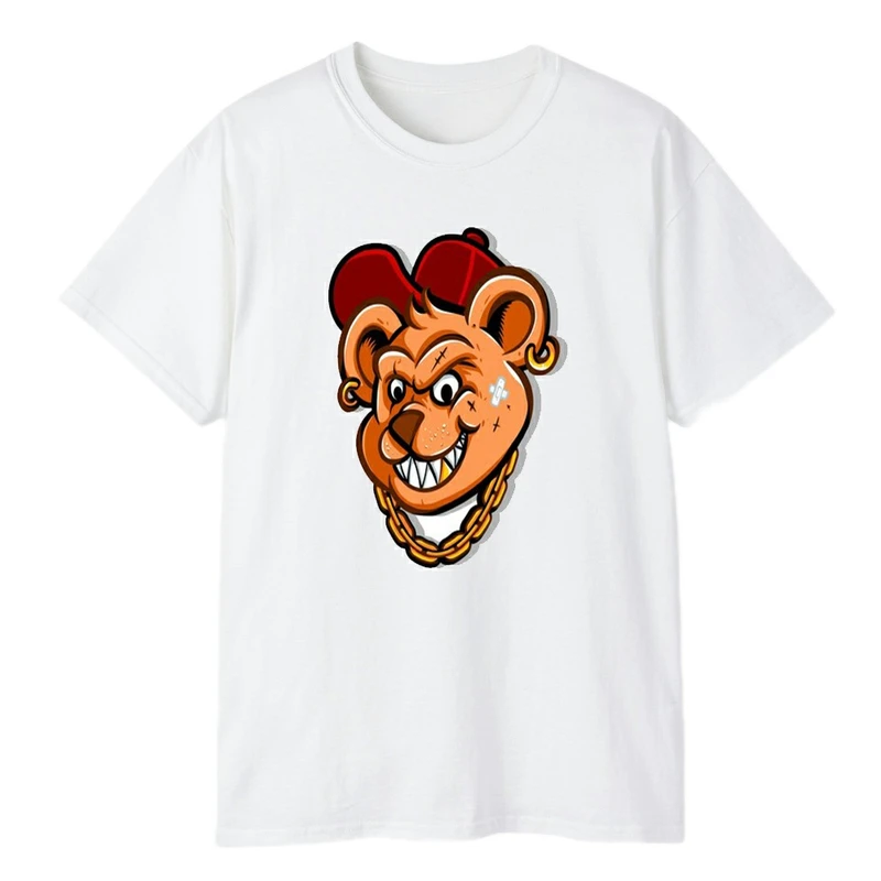 تی شرت آستین کوتاه مردانه مدل خرس کد  052