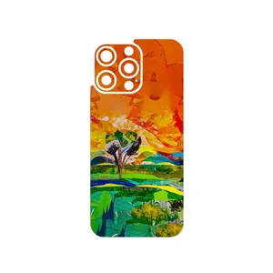MAHOOT Collage of Painting Cover Sticker for Apple iPhone 15 Pro Max