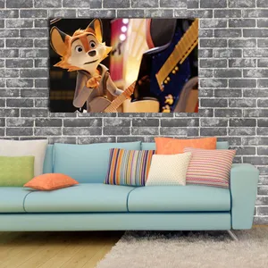 تابلو شاسی کودک مدل سگ آوازخوان کد 10