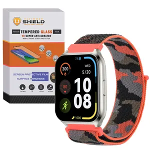 Ultimate Shield Nylon-Army-UL-TW Band for Imilab W01 / W02 / W12 / W13 / KW12 / KW66