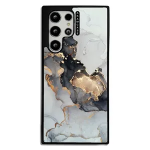 AKAM AMCWSGS22U-MARBEL2 Cover For Samsung Galaxy S22 Ultra