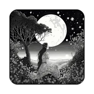 زیر لیوانی کاکتی مدل عاشقانه کد mp10422