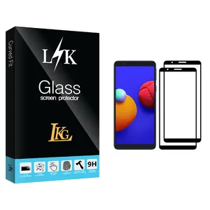 LKG LK Glass Screen Protector For Samsung Galaxy A01 Core Pack Of 2