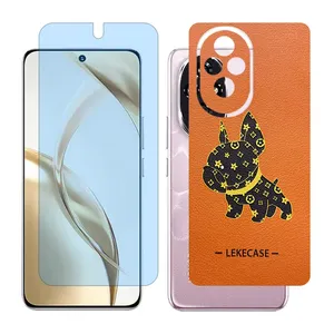 Glass Together model matte anti blue screen protector suitable for Honor 200 mobile phone with back cover sticker