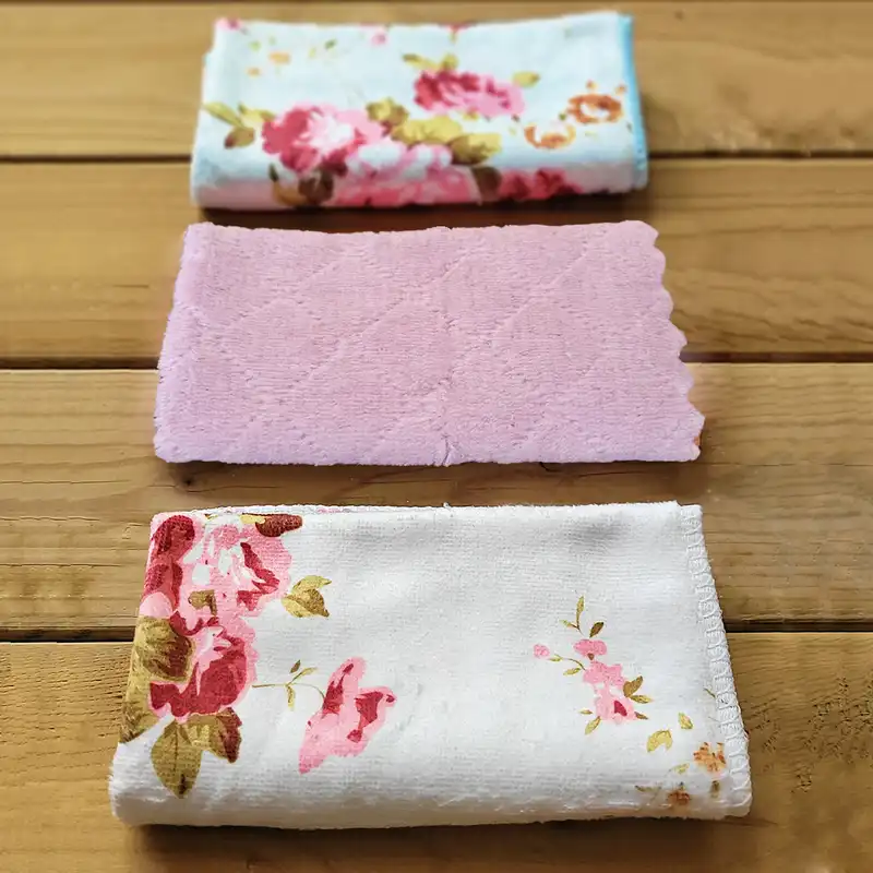 دستمال آشپزخانه اگیس مدل حوله ای میکروفایبر بسته 3 عددی