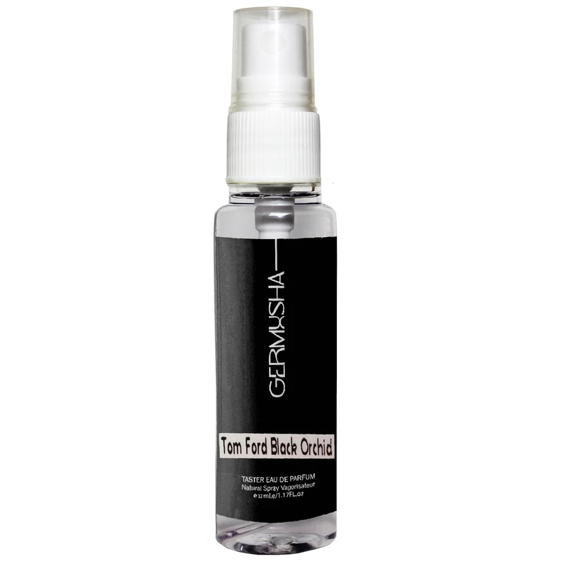 عطر جیبی گرموشا مدل بلک ارکید با رایحه تند حجم 32 میلی‌لیتر