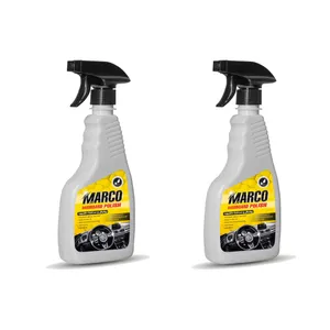 اسپری واکس داشبورد خودرو مارکو مدل m2 حجم ۵۰۰ میلی لیتر بسته 2 عددی
