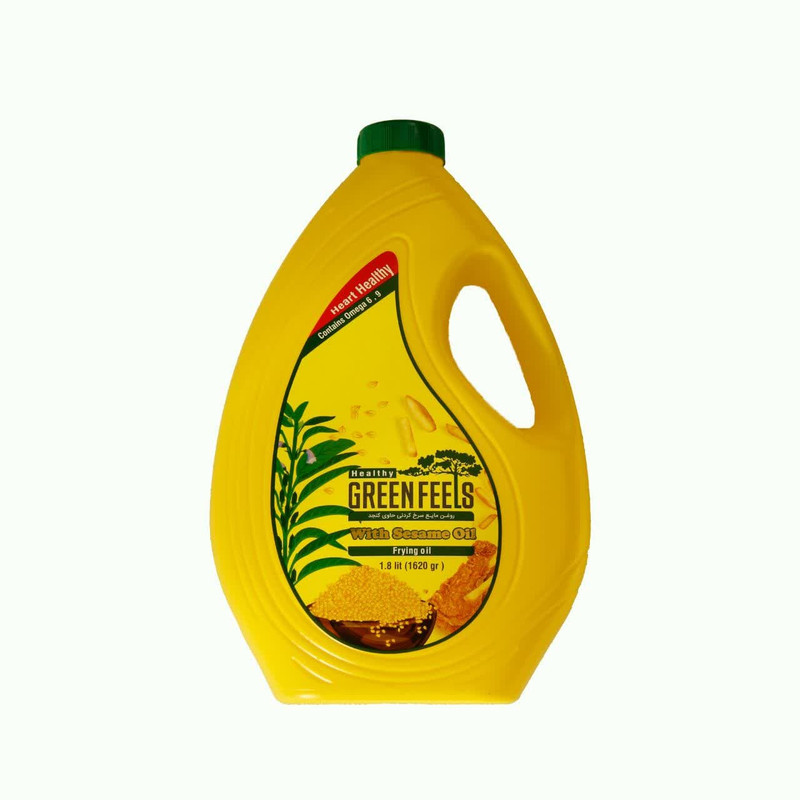 روغن سرخ کردنی حاوی کنجد هلثی گرین فیلز - 1.8 لیتر