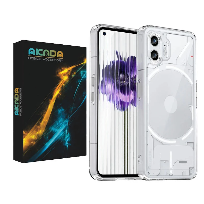 کاور آکادا مدل Transparent مناسب برای گوشی موبایل ناتینگ Nothing Phone 2