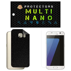 Multi Nano X-SFG Screen Protector For Samsung Galaxy S7 with back skin