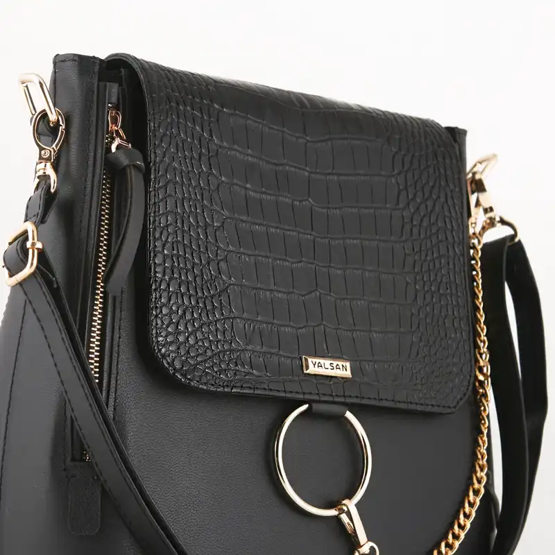 کوله پشتی زنانه چرم یلسان مدل   آدرینا کد6 ADR-055-BSGC