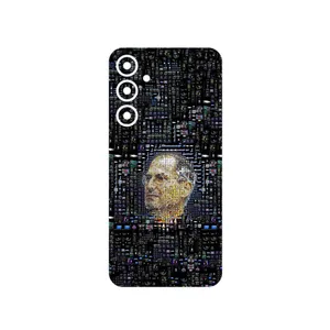 MAHOOT Collage of Steve Jobs 2 Cover Sticker for Samsung Galaxy S23 FE